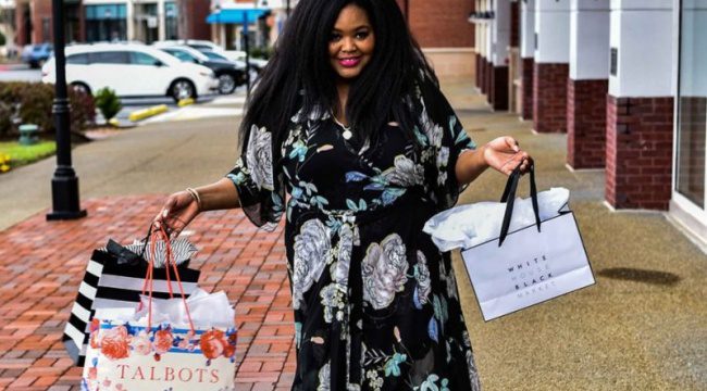 Woman shopping at East Cobb
