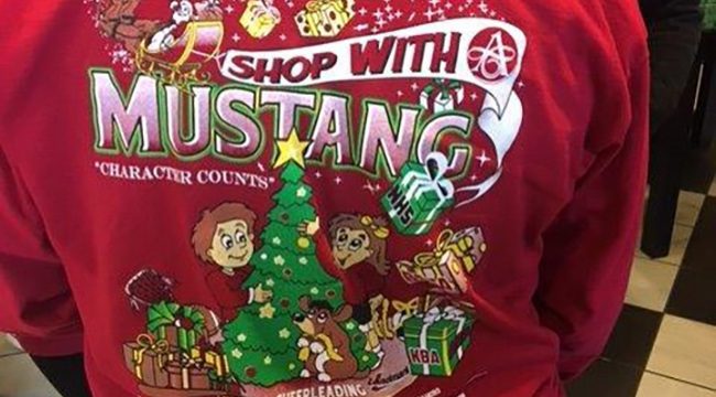 Shop with Mustang shirt